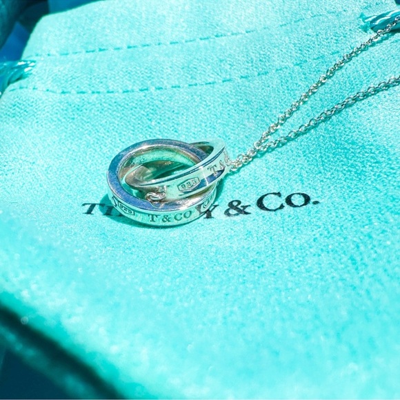 Tiffany & Co Interlocking Circles Necklace - Picture 1 of 5